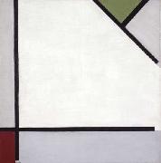 Theo van Doesburg Simultaneous Counter Composition oil on canvas